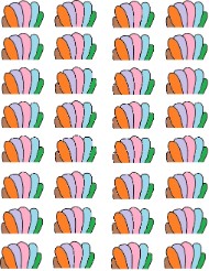 Turkey Feathers Template